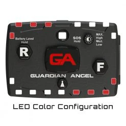 Guardian Angel White/Red & Yellow Wearable Safety Light Elite Series